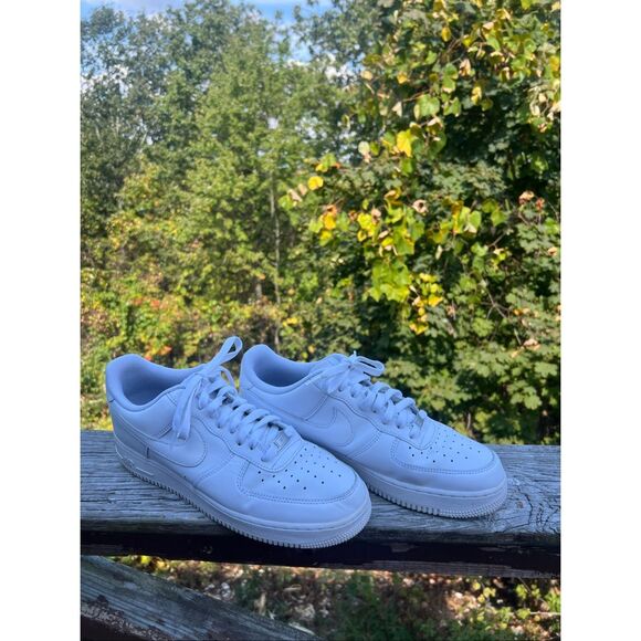 Nike Mens Air Force 1 '07 White Sz 10.5 CW2288-111 - Picture 1 of 8